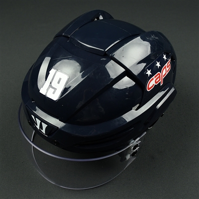 Nicklas Backstrom  - Washington Capitals - 2018 Stadium Series and March 20 Game-Worn Helmet