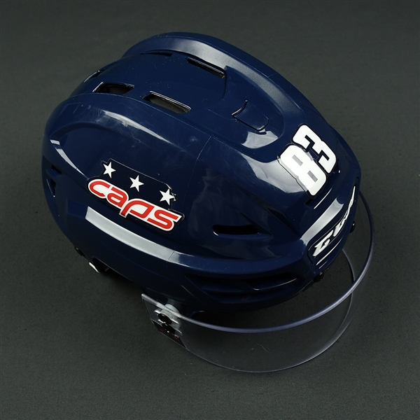 Jay Beagle - Washington Capitals - 2018 Stadium Series and March 20 Game-Worn Helmet