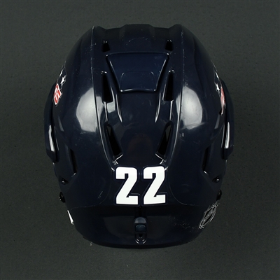 Madison Bowey - Washington Capitals - 2018 Stadium Series Warmup-Worn Helmet