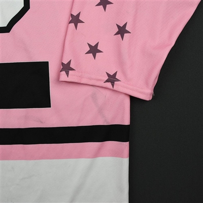 Corinne Buie - Buffalo Beauts - Game-Worn Strides for the Cure Jersey w/C - Jan. 20, 2018