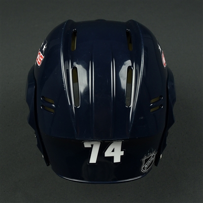 John Carlson - Washington Capitals - 2018 Stadium Series and March 20 Game-Worn Helmet