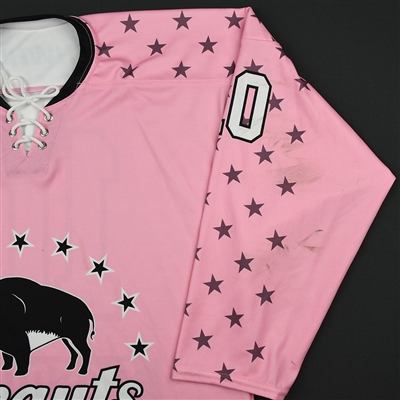 Sarah Casorso - Buffalo Beauts - Game-Worn Strides for the Cure Jersey - Jan. 20, 2018