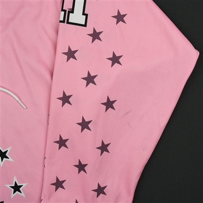 Lisa Chesson - Buffalo Beauts - Game-Worn Strides for the Cure Jersey - Jan. 20, 2018