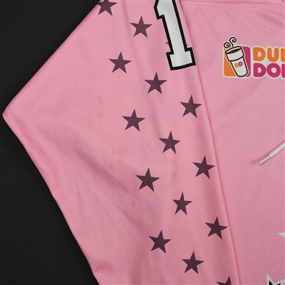 Lisa Chesson - Buffalo Beauts - Game-Worn Strides for the Cure Jersey - Jan. 20, 2018