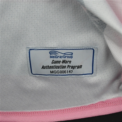 Lisa Chesson - Buffalo Beauts - Game-Worn Strides for the Cure Jersey - Jan. 20, 2018