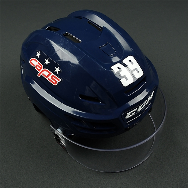 Alex Chiasson - Washington Capitals - 2018 Stadium Series and March 20 Warmup-Worn Helmet