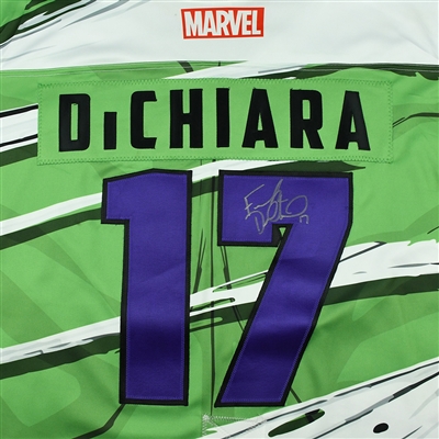 Frankie DiChiara - Worcester Railers - 2017-18 MARVEL Super Hero Night - Game-Worn Autographed Jersey
