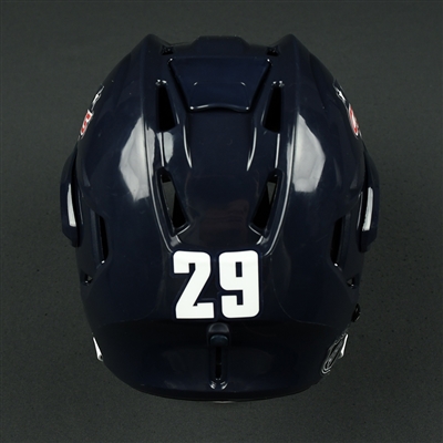 Christian Djoos - Washington Capitals - 2018 Stadium Series and March 20 Game-Worn Helmet