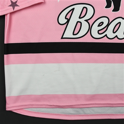 Sarah Edney - Buffalo Beauts - Game-Worn Strides for the Cure Jersey w/A - Jan. 20, 2018