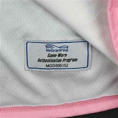 Maddie Elia - Buffalo Beauts - Game-Worn Strides for the Cure Jersey - Jan. 20, 2018