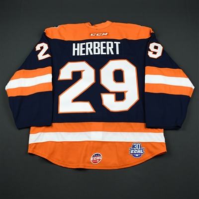 Caleb Herbert - Greenville Swamp Rabbits - 2018 Fantasy Team Skater - Game-Issued Jersey w/A 