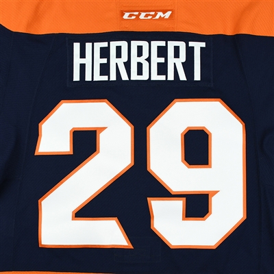 Caleb Herbert - Greenville Swamp Rabbits - 2018 Fantasy Team Skater - Game-Issued Jersey w/A 