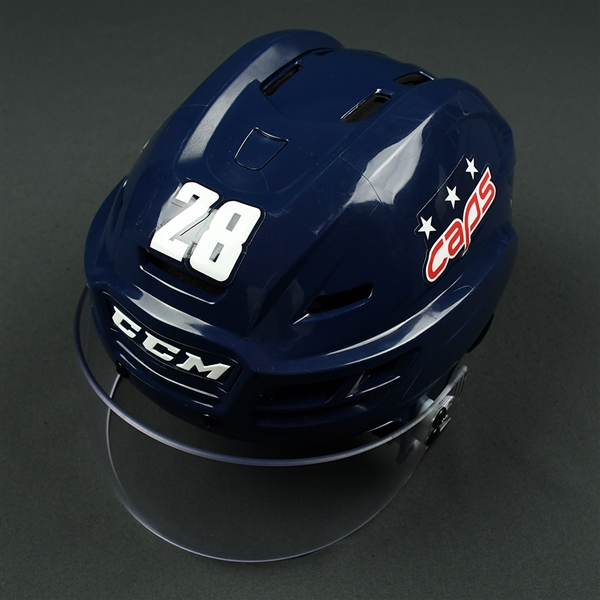 Jakub Jerabek - Washington Capitals - 2018 Stadium Series and March 20 Warmup-Worn Helmet