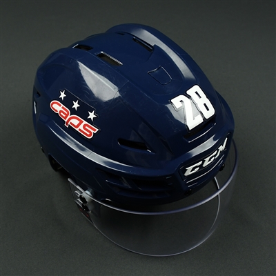 Jakub Jerabek - Washington Capitals - 2018 Stadium Series and March 20 Warmup-Worn Helmet