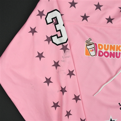 Jess Jones - Buffalo Beauts - Game-Worn Strides for the Cure Jersey w/A - Jan. 20, 2018