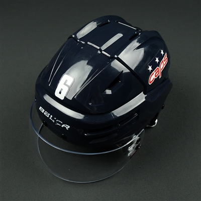 Michal Kempny - Washington Capitals - 2018 Stadium Series and March 20 Game-Worn Helmet