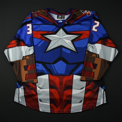 Kale Kessy - Tulsa Oilers - 2017-18 MARVEL Super Hero Night - Game-Issued Jersey