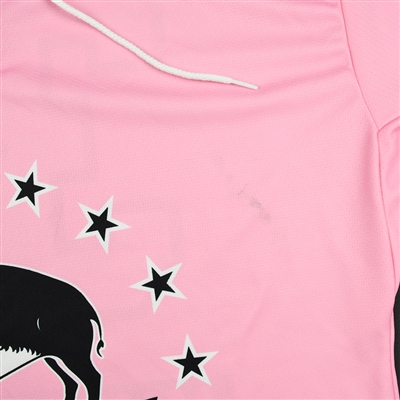 Kourtney Kunichika - Buffalo Beauts - Game-Worn Strides for the Cure Jersey - Jan. 20, 2018