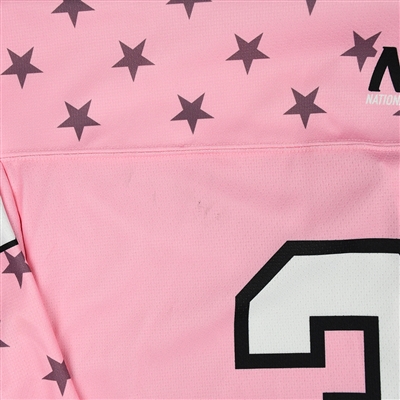 Kourtney Kunichika - Buffalo Beauts - Game-Worn Strides for the Cure Jersey - Jan. 20, 2018