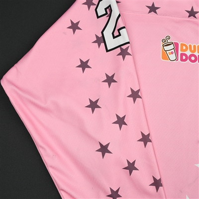 Kristin Lewicki - Buffalo Beauts - Game-Worn Strides for the Cure Jersey - Jan. 20, 2018