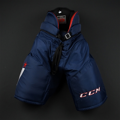 Madison Bowey - Washington Capitals - 2018 Stadium Series Warmup-Worn Pants