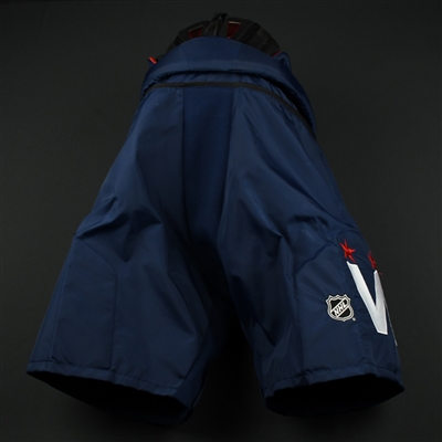 Madison Bowey - Washington Capitals - 2018 Stadium Series Warmup-Worn Pants