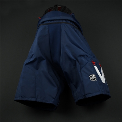 Madison Bowey - Washington Capitals - 2018 Stadium Series Warmup-Worn Pants
