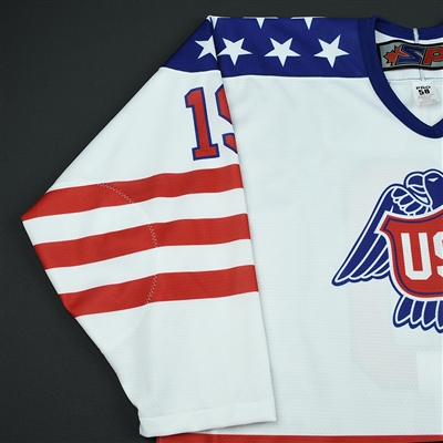 K'Andre Miller - 2018 U.S. National Under-18 Development Team - Military Appreciation Game-Worn Autographed Jersey