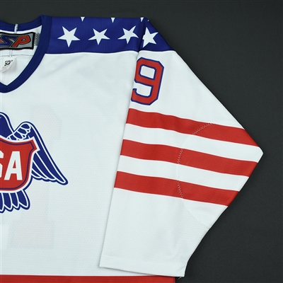 K'Andre Miller - 2018 U.S. National Under-18 Development Team - Military Appreciation Game-Worn Autographed Jersey