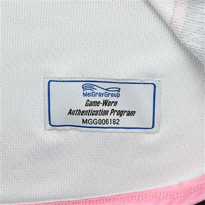 No Name on Back #26 - Buffalo Beauts - Game-Issued Strides for the Cure Jersey - Jan. 20, 2018