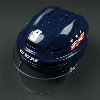 Dmitry Orlov - Washington Capitals - 2018 Stadium Series and March 20 Game-Worn Helmet