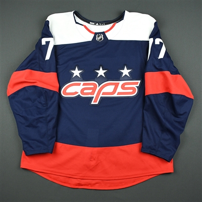 T.J. Oshie - Washington Capitals - 2018 Stadium Series-Style Game-Worn Jersey 