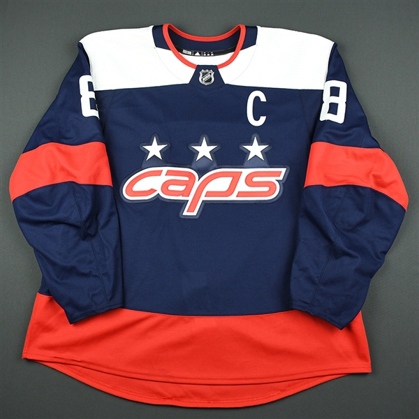 Alex Ovechkin - Washington Capitals - 2018 Stadium Series-Style Game-Worn Jersey w/C