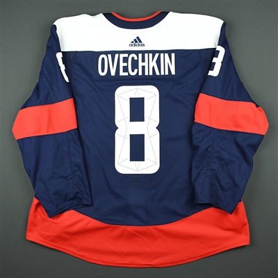 Alex Ovechkin - Washington Capitals - 2018 Stadium Series-Style Game-Worn Jersey w/C