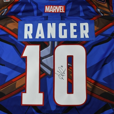 Alexandre Ranger - Tulsa Oilers - 2017-18 MARVEL Super Hero Night - Game-Issued Autographed Jersey