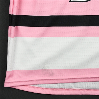 Hayley Scamurra - Buffalo Beauts - Game-Worn Strides for the Cure Jersey - Jan. 20, 2018