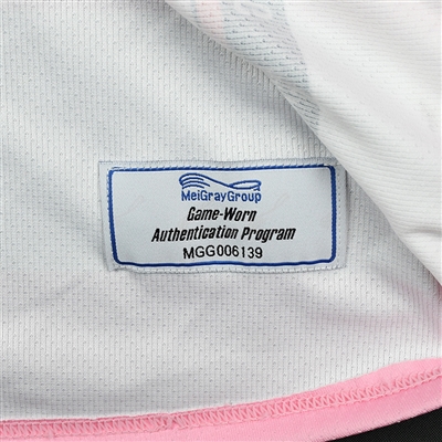 Kaylyn Schroka - Buffalo Beauts - Game-Worn Strides for the Cure Jersey - Jan. 20, 2018
