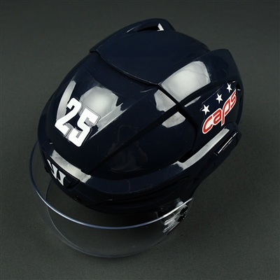 Devante Smith-Pelly - Washington Capitals - 2018 Stadium Series and March 20 Game-Worn Helmet