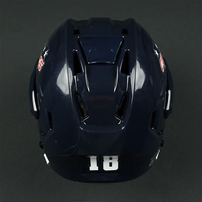 Chandler Stephenson - Washington Capitals - 2018 Stadium Series and March 20 Game-Worn Helmet