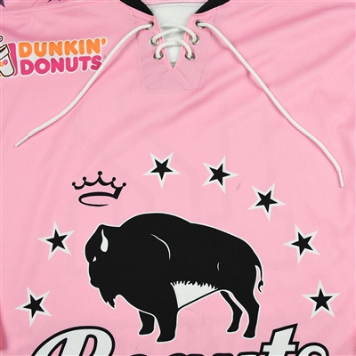 Rebecaa Vint - Buffalo Beauts - Game-Worn Strides for the Cure Jersey - Jan. 20, 2018