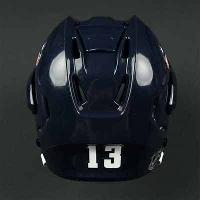 Jakub Vrana - Washington Capitals - 2018 Stadium Series and March 20 Game-Worn Helmet