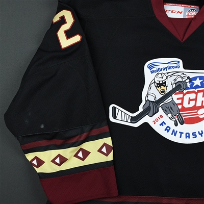 Luke Sandler - Atlanta Gladiators - 2018 Fantasy Team Skater - Game-Worn Jersey - Worn Mar. 19, 2018