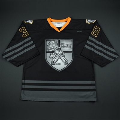 Eamon McAdam - Worcester Railers - 2018 Golden Goalie - Game-Issued Jersey 