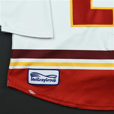 Chase Norrish - Colorado Eagles - 2017-18 MARVEL Super Hero Night - Game-Worn Autographed Jersey 