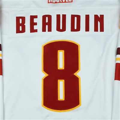 C.J. Beaudin - Colorado Eagles - 2017-18 MARVEL Super Hero Night - Game-Issued Jersey 