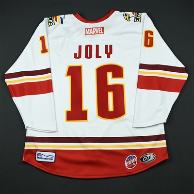 Michael Joly - Colorado Eagles - 2017-18 MARVEL Super Hero Night - Game-Issued Jersey 
