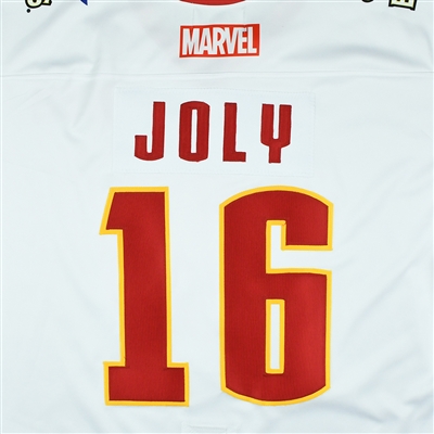 Michael Joly - Colorado Eagles - 2017-18 MARVEL Super Hero Night - Game-Issued Jersey 