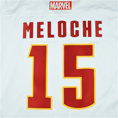 Nicolas Meloche - Colorado Eagles - 2017-18 MARVEL Super Hero Night - Game-Issued Jersey 