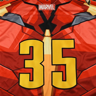 Blank #35 - Rapid City Rush - 2017-18 MARVEL Super Hero Night - Game-Issued Jersey 