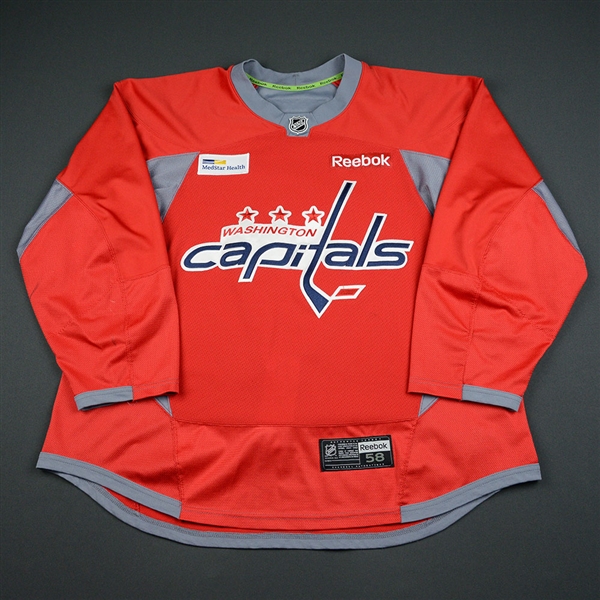 Nicklas Backstrom - Washington Capitals - 2016-17 Practice-Worn Jersey